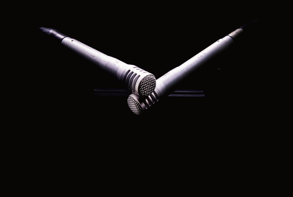 Studio microphones used to monitor aiff to mp3 converter online quality checks